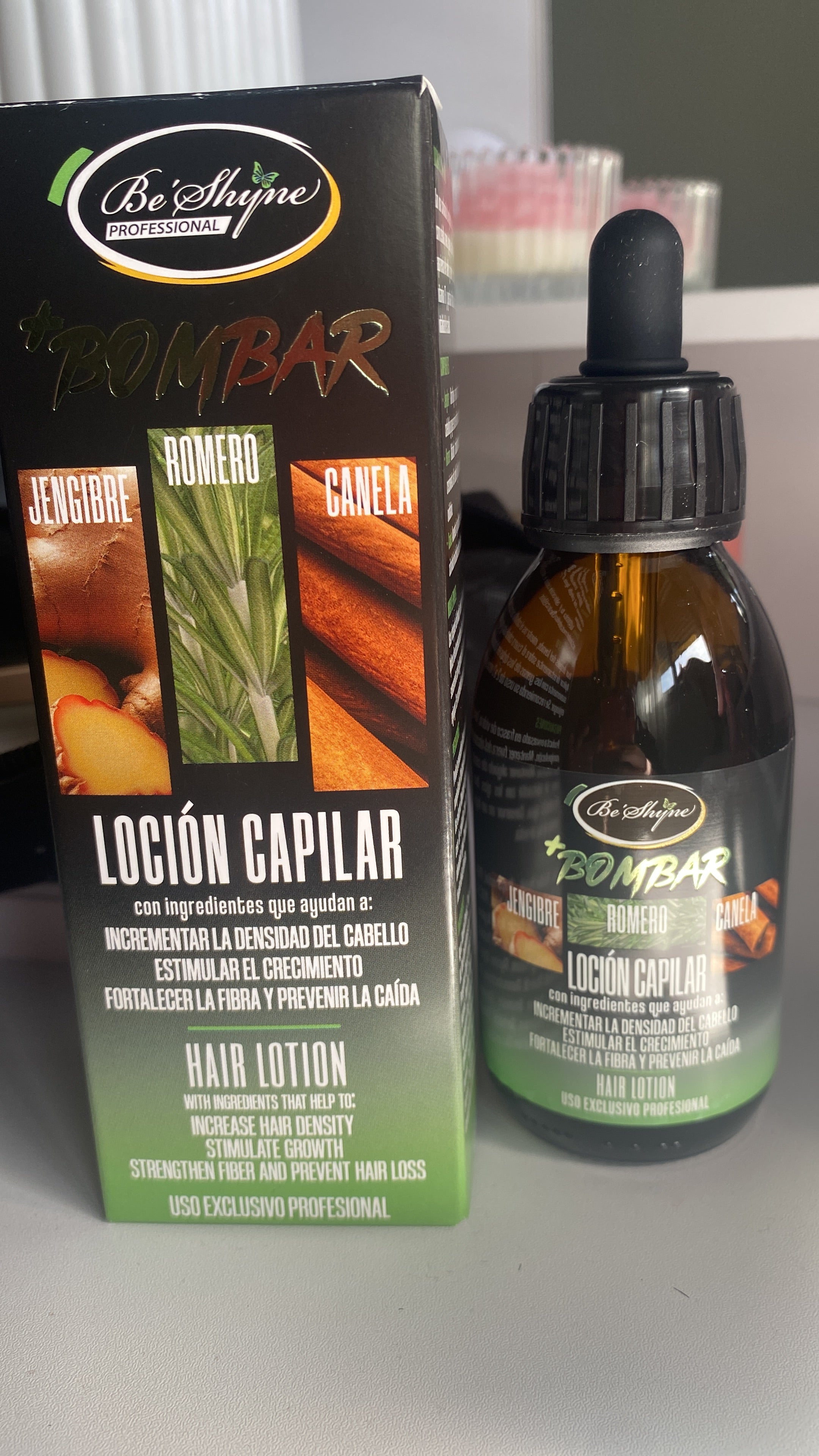 Loción Capilar +Bombar