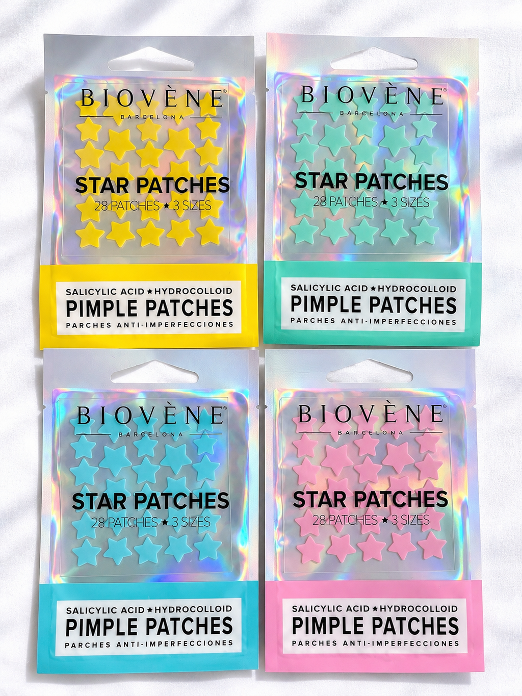 Parches estrella anti-imperfecciones