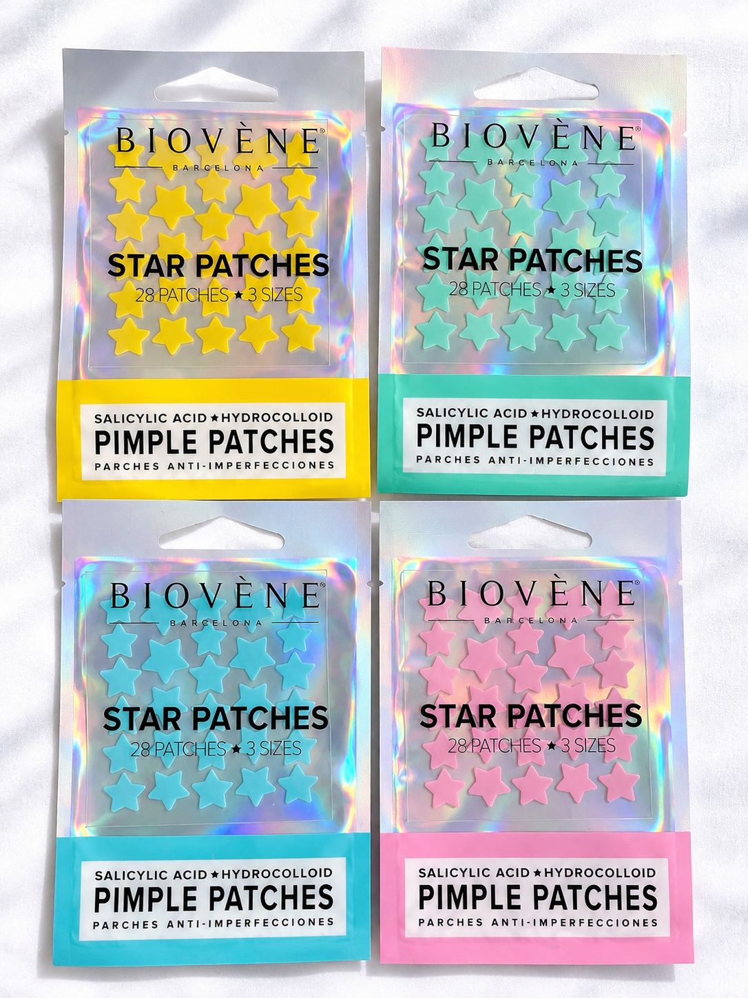 Parches estrella anti-imperfecciones