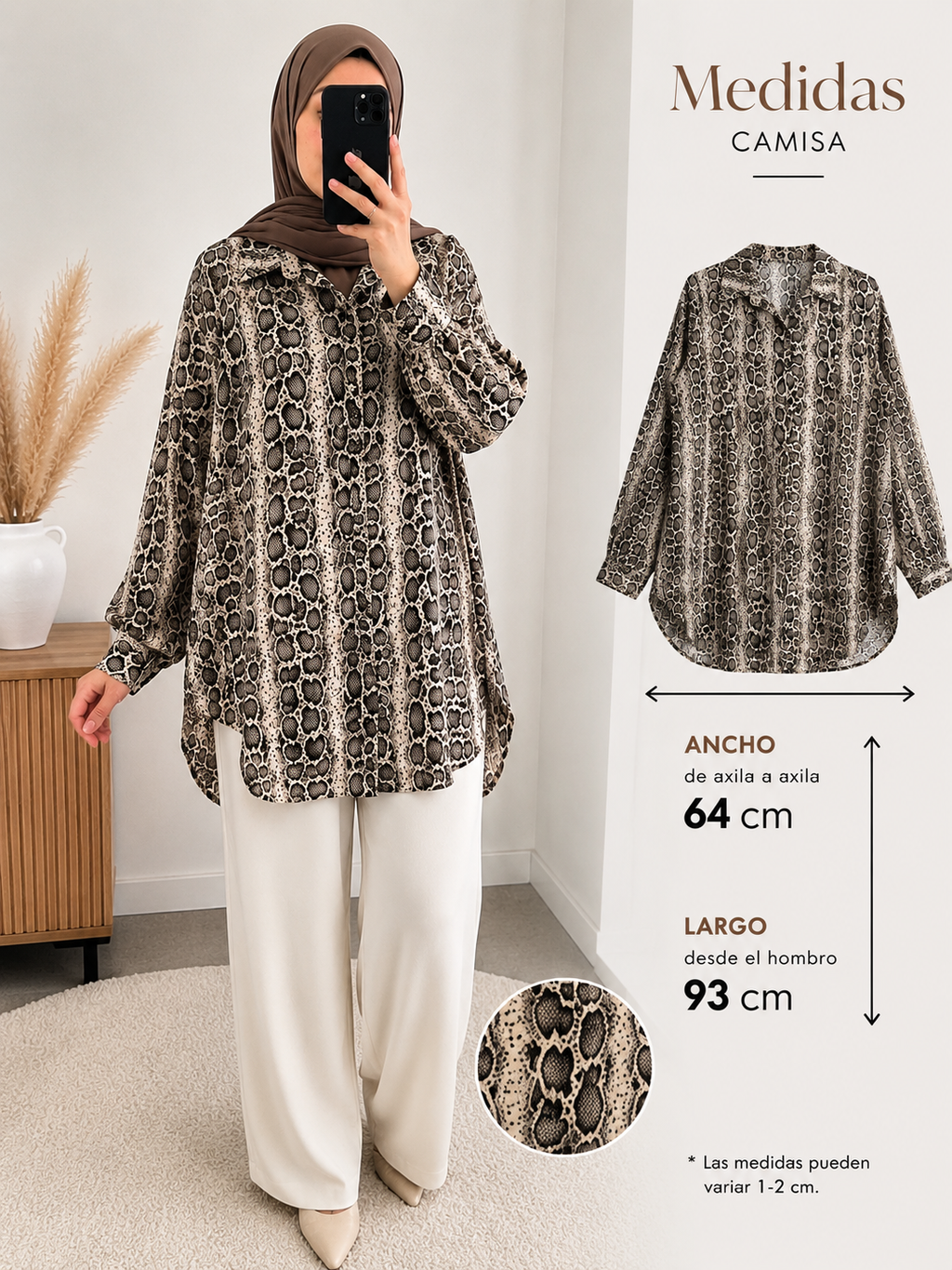 Camisas animal print