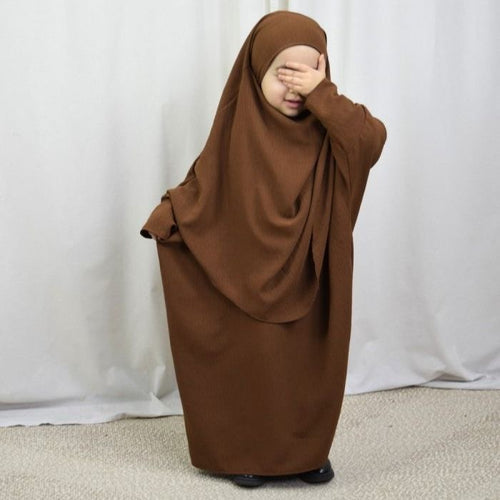 Abaya y Khimar niñas