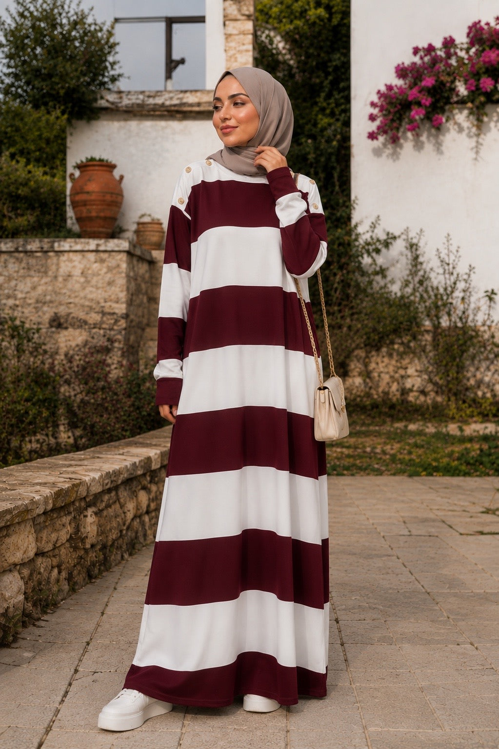 Vestido rayas