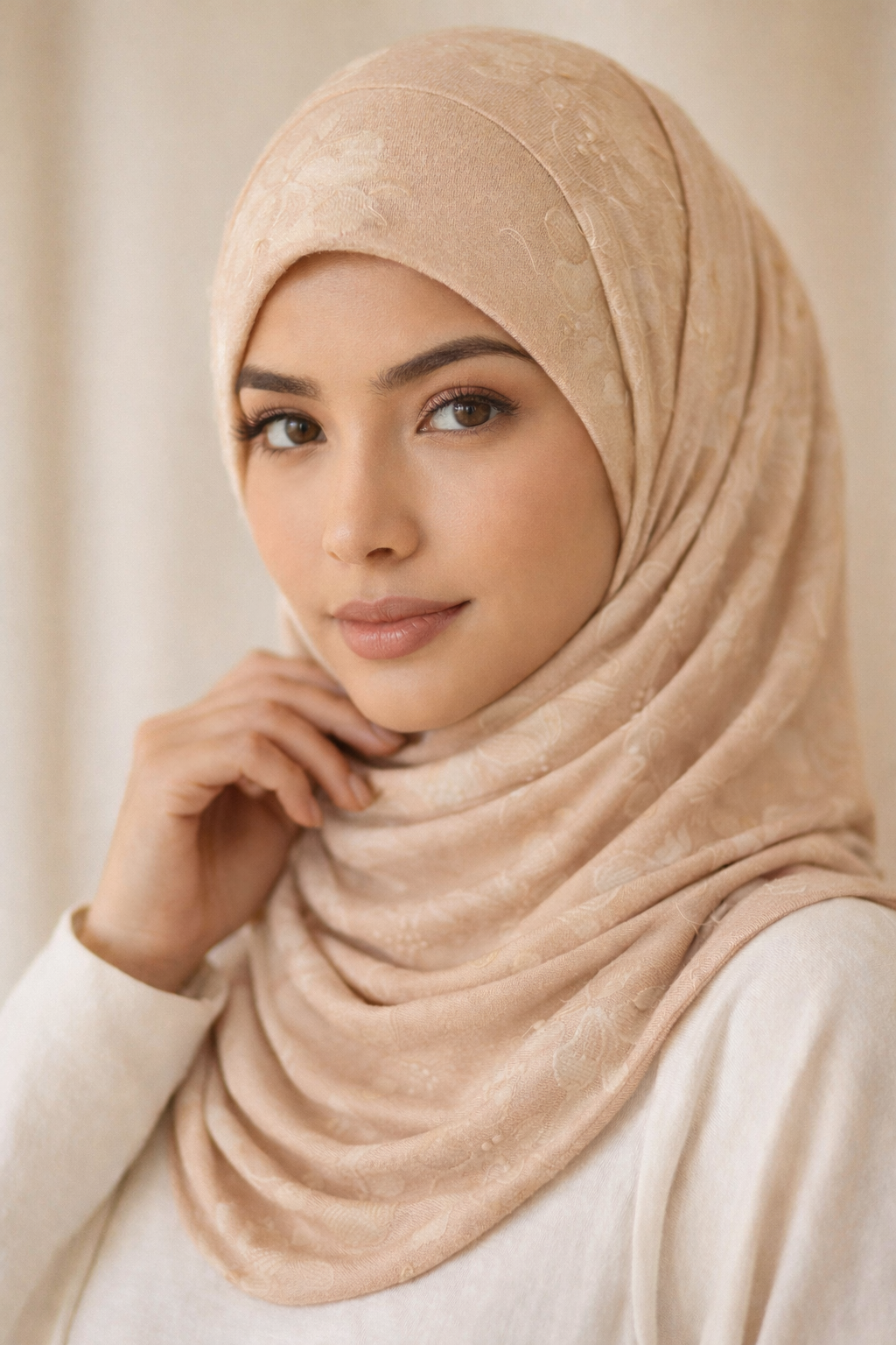 Hijab flores