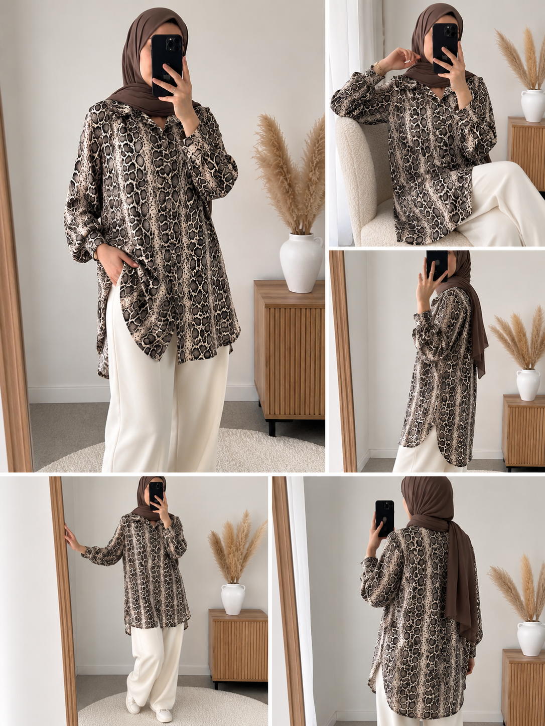 Camisas animal print