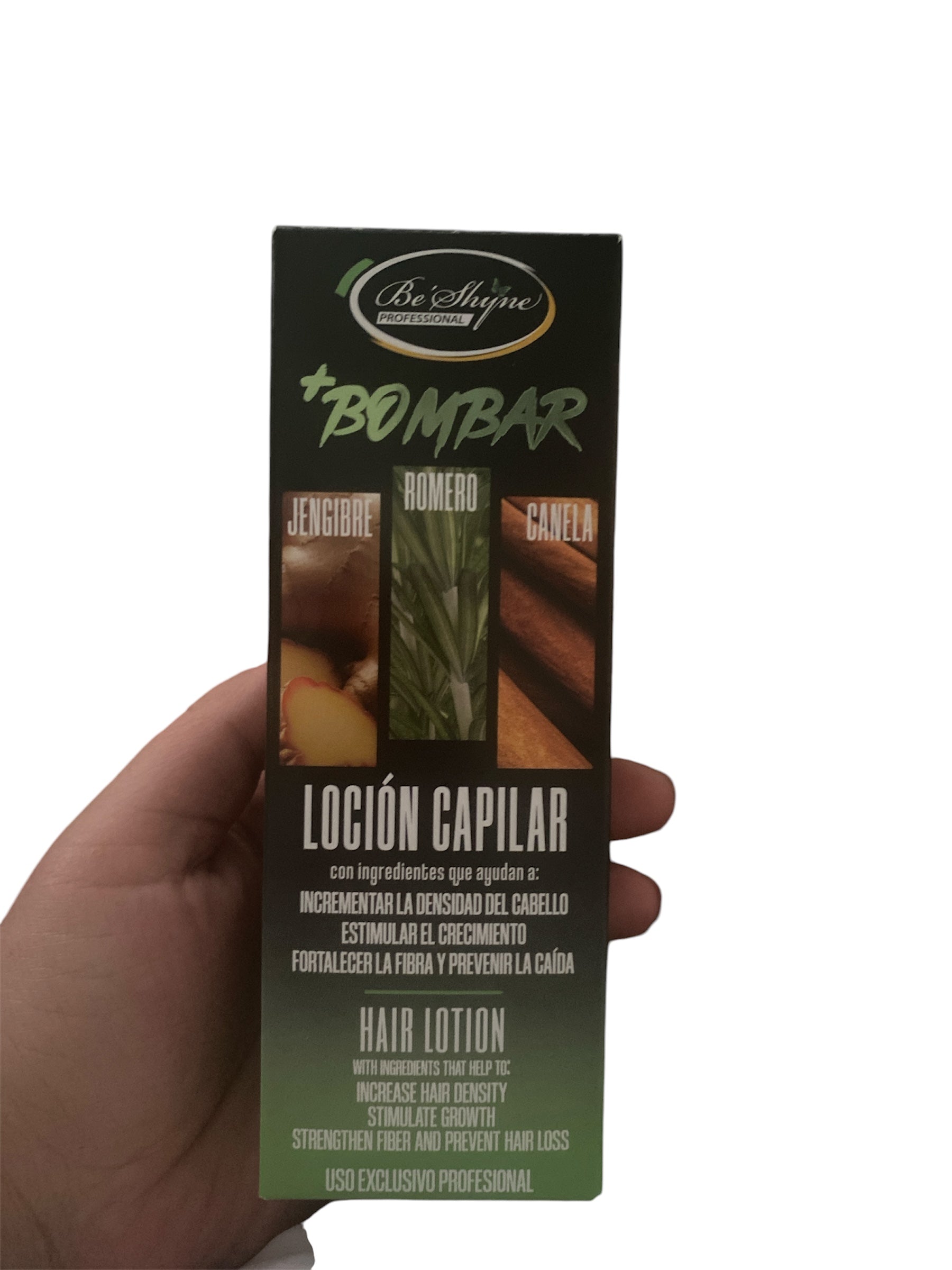 Loción Capilar +Bombar