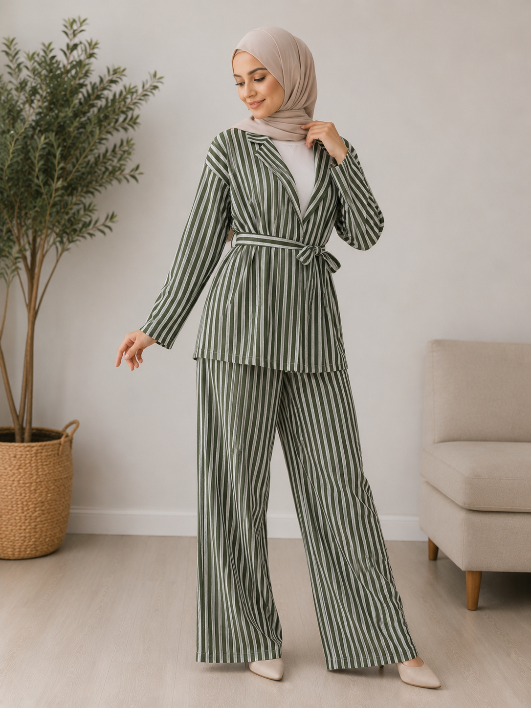 Conjunto De Rayas talla única
