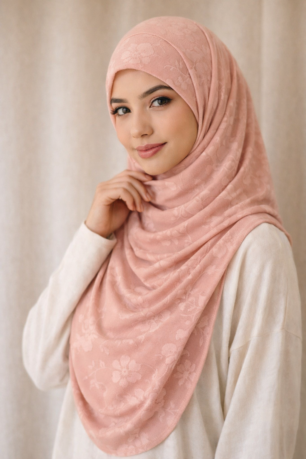 Hijab flores