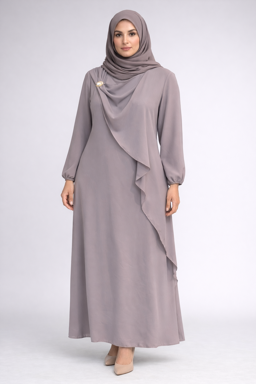 Vestido Elegante para Ocasiones Especiales — Caída Fluida