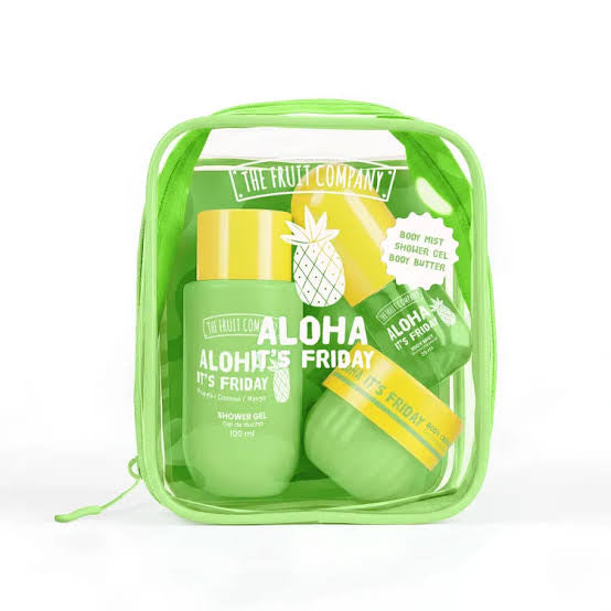 Set de Cuidado Corporal The Fruit Company – Body Mist, Gel de Ducha y Body Butter