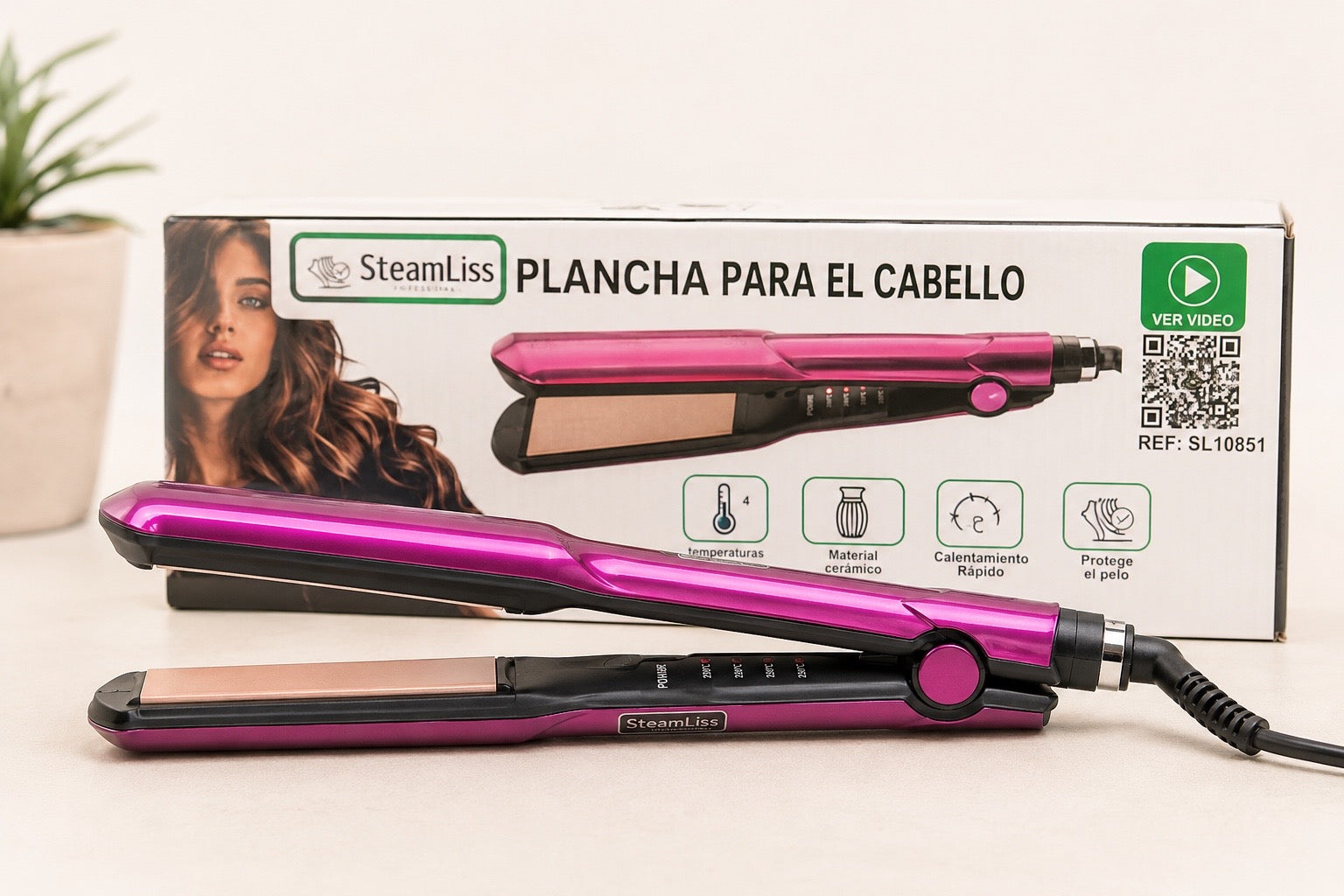 Plancha de pelo