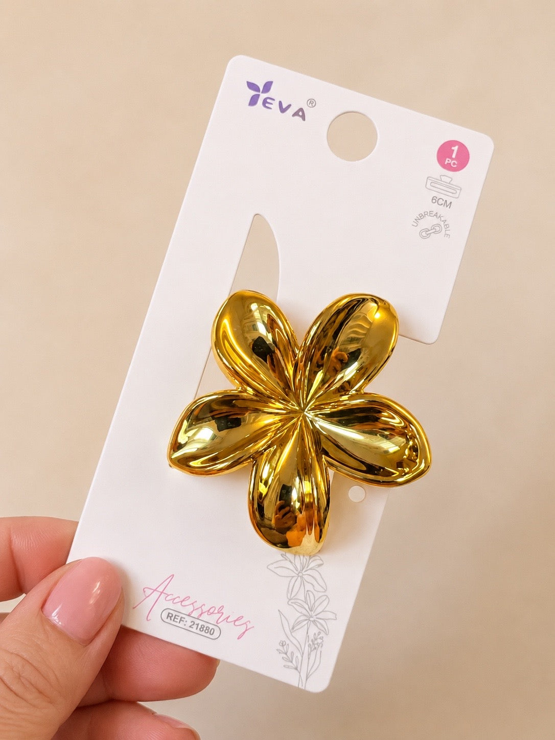 Pinza Flor elegante para Pelo