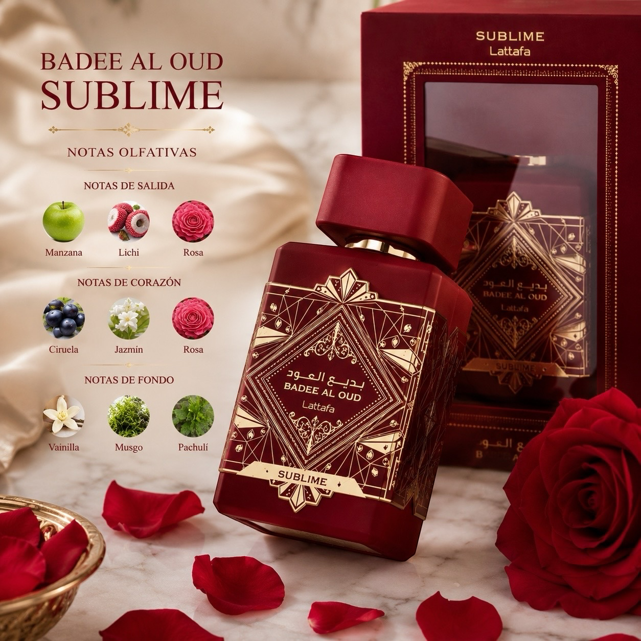Lattafa Badee Al Oud Sublime Eau De Parfum