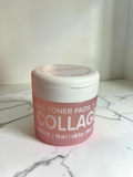 Tarro de discos tonificantes de colágeno Biovene de Selsebil en envase rosa translúcido sobre superficie de mármol